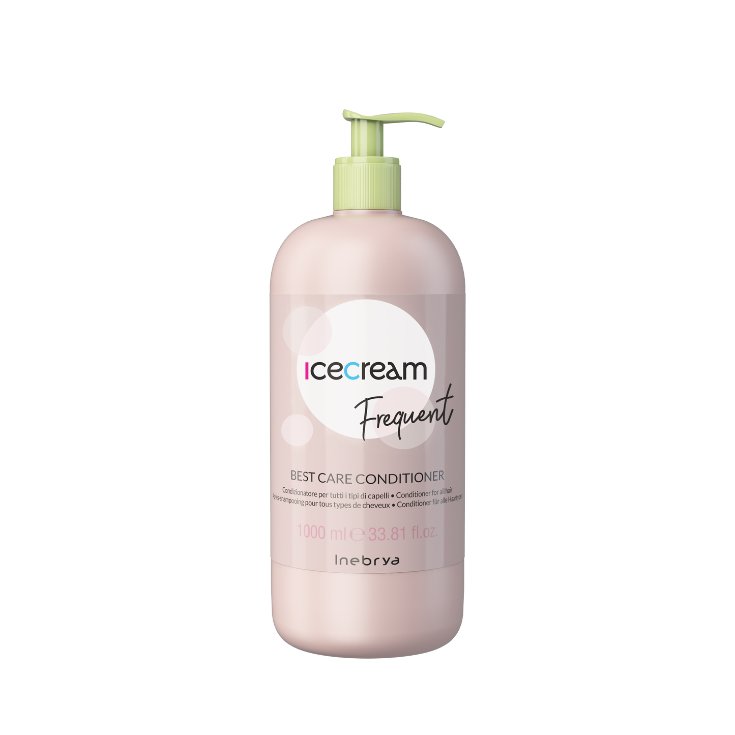 Icecream Frequent Best Care Conditioner for all hair types, 1000ml bottle with pump