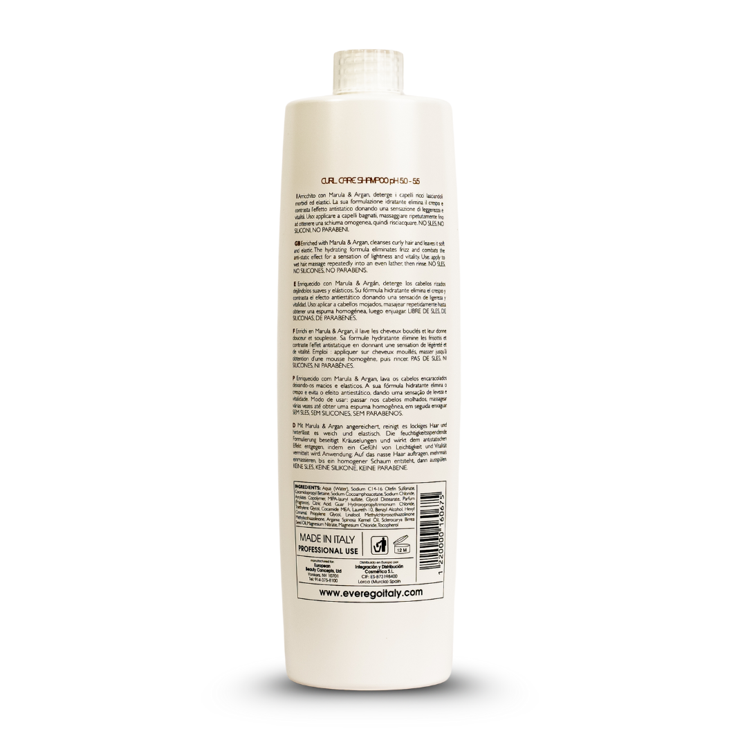 Ever Ego Curl Care Shampoo 1000ML Back