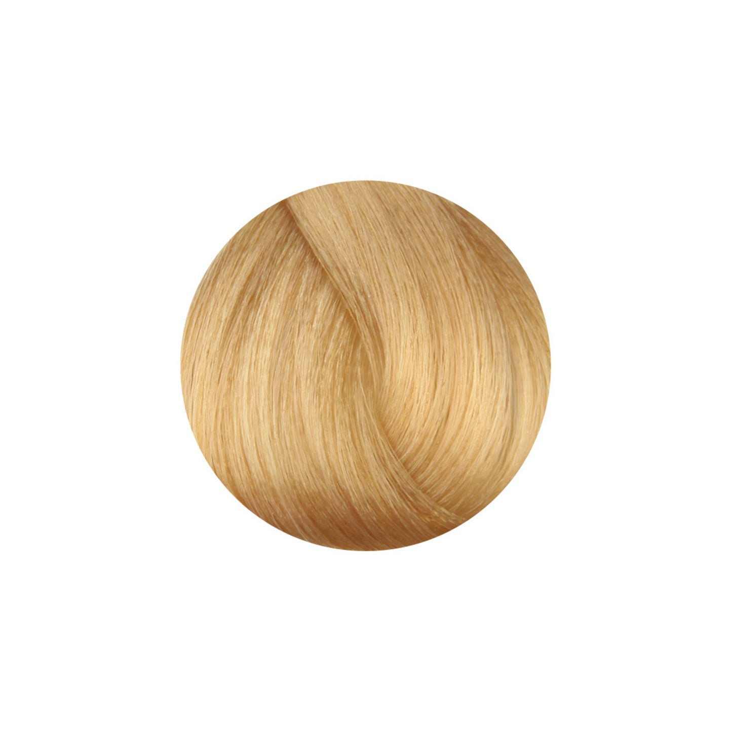 Light blonde hair color swatch for salon beauty treatments