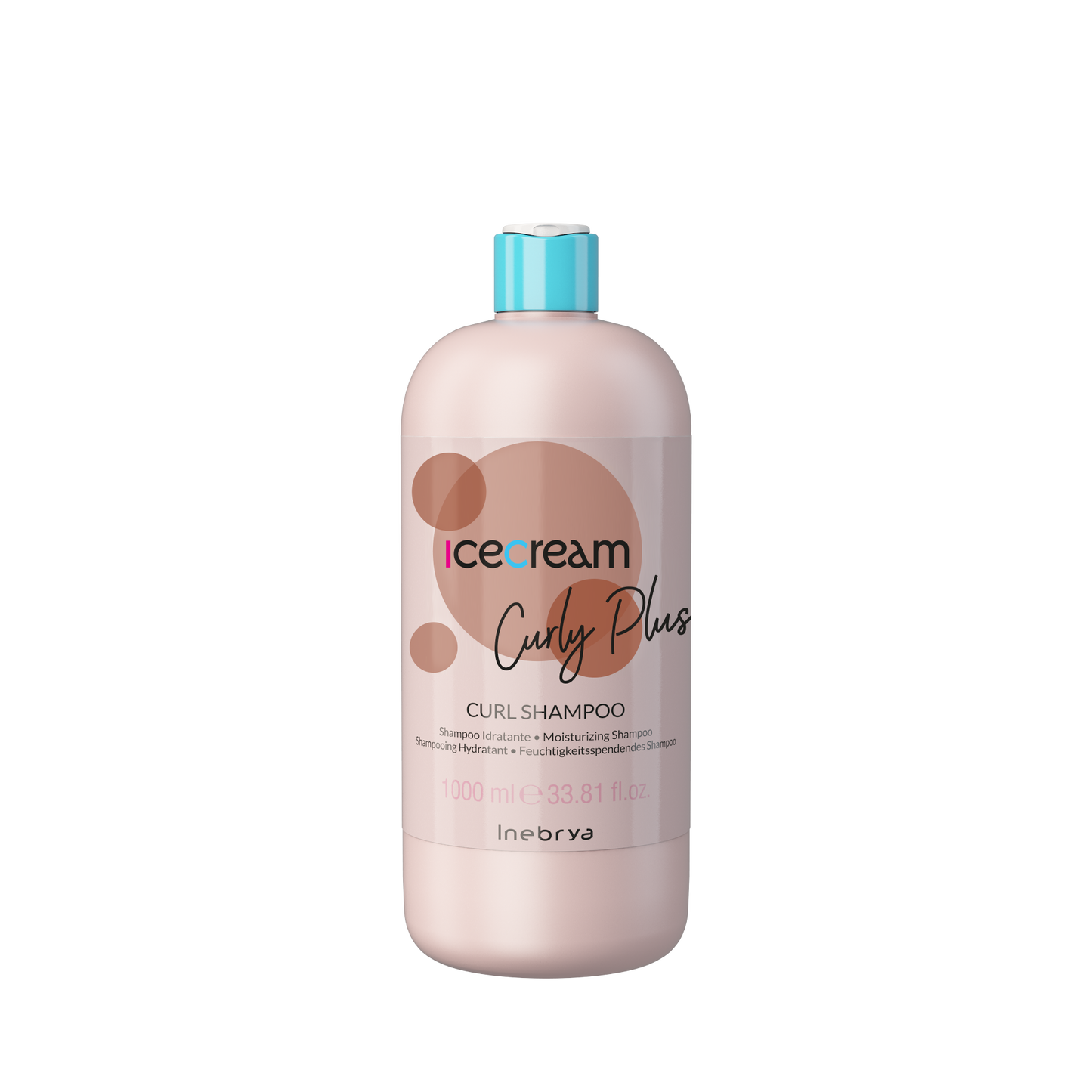 Icecream Curly Plus Moisturizing Curl Shampoo 1000ml for curly hair care
