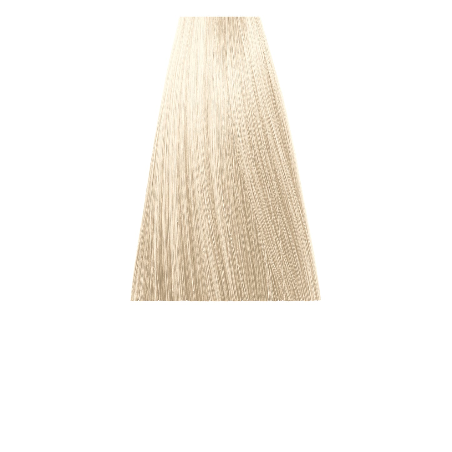 Ultra light blonde hair color swatch for salon or at-home use
