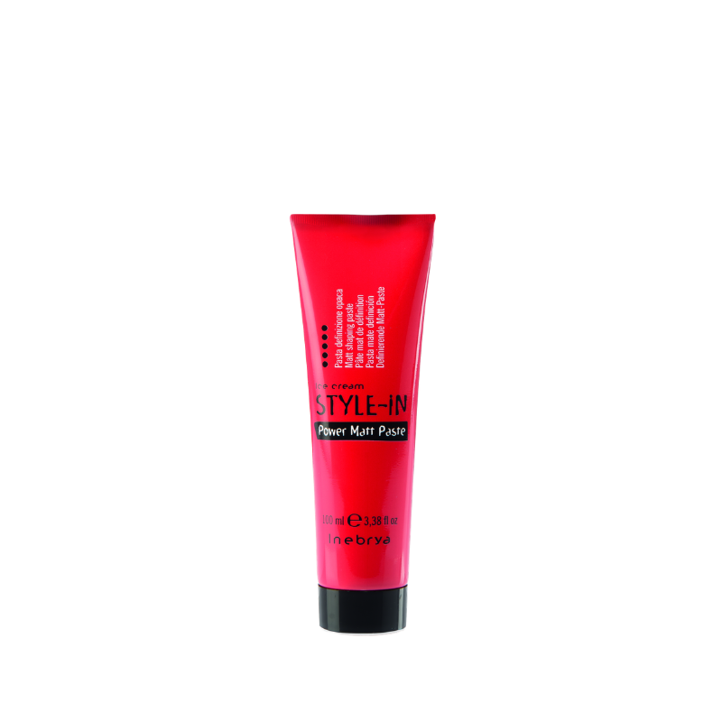 Inebrya Style-In Power Matt Paste for strong hold & texture, 100ml hair styling product