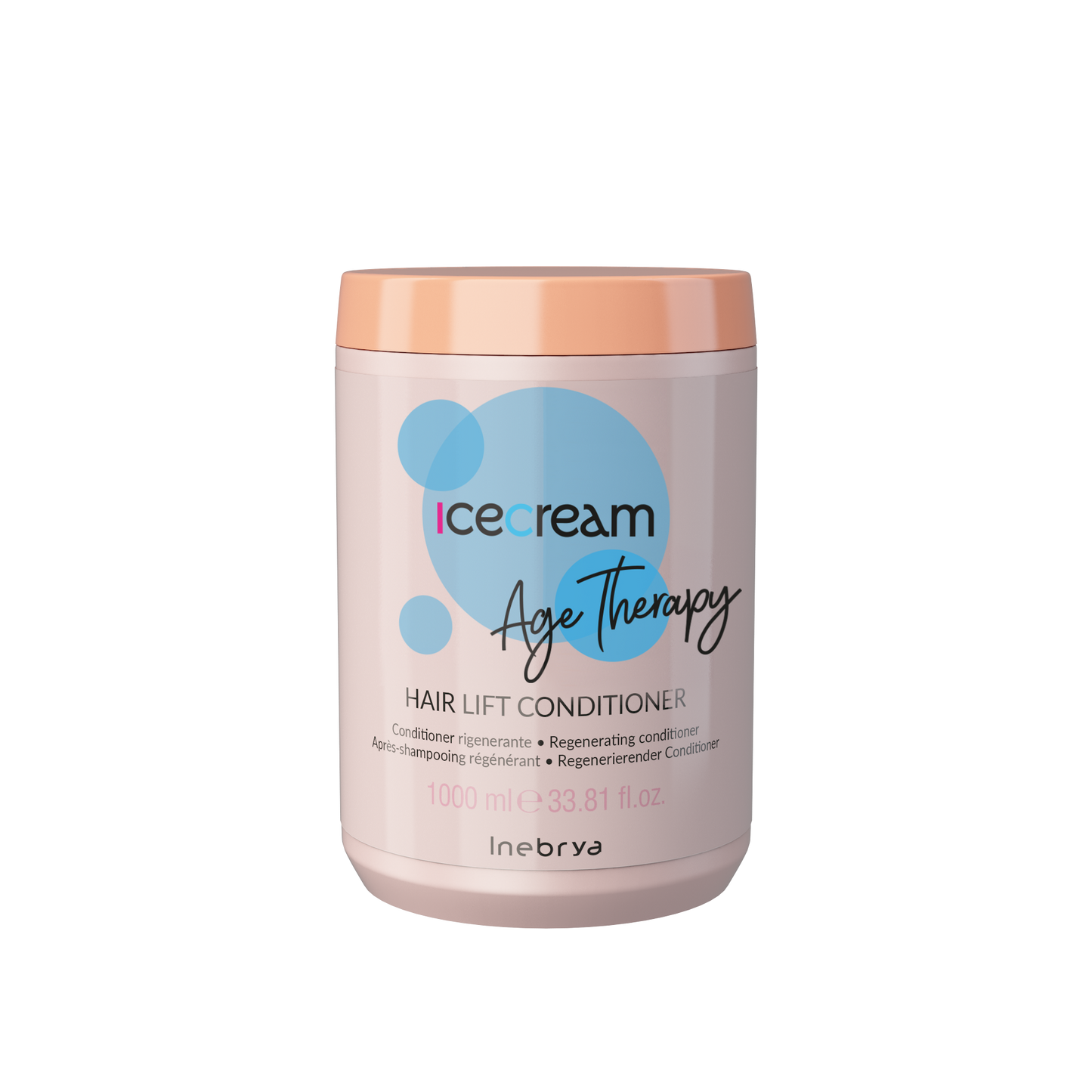 Icecream Age Therapy Hair Lift Conditioner, 1000ml regenerating hair care for volume and repair