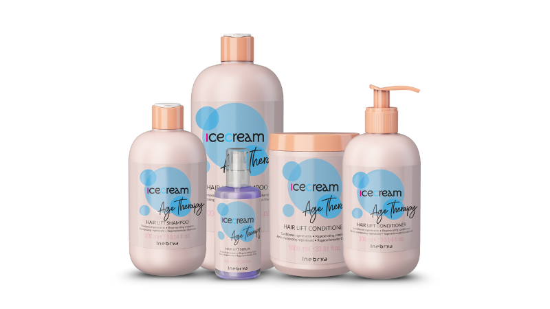 Inebrya Ice Cream Age Therapy Banner