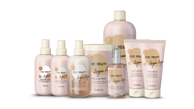 Inebrya Ice Cream Argan Age Banner