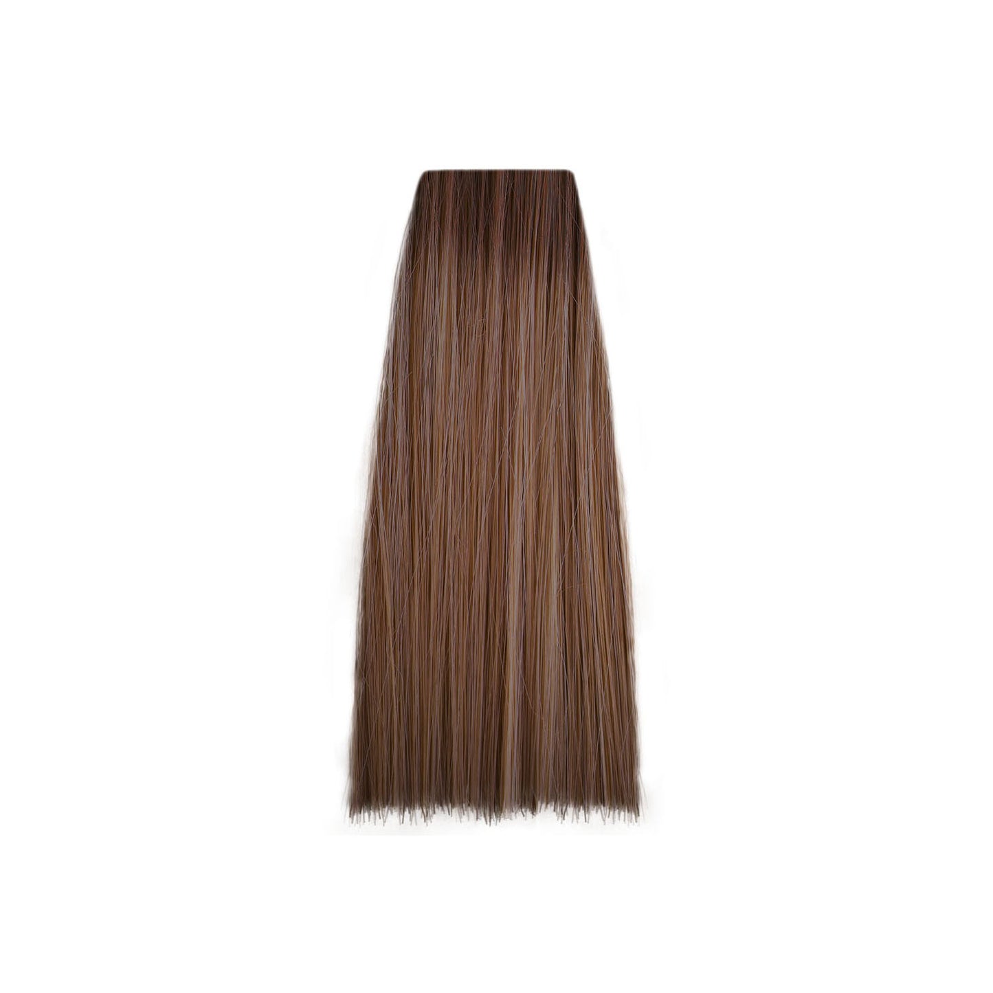 Rich brown hair color swatch for salon beauty treatments