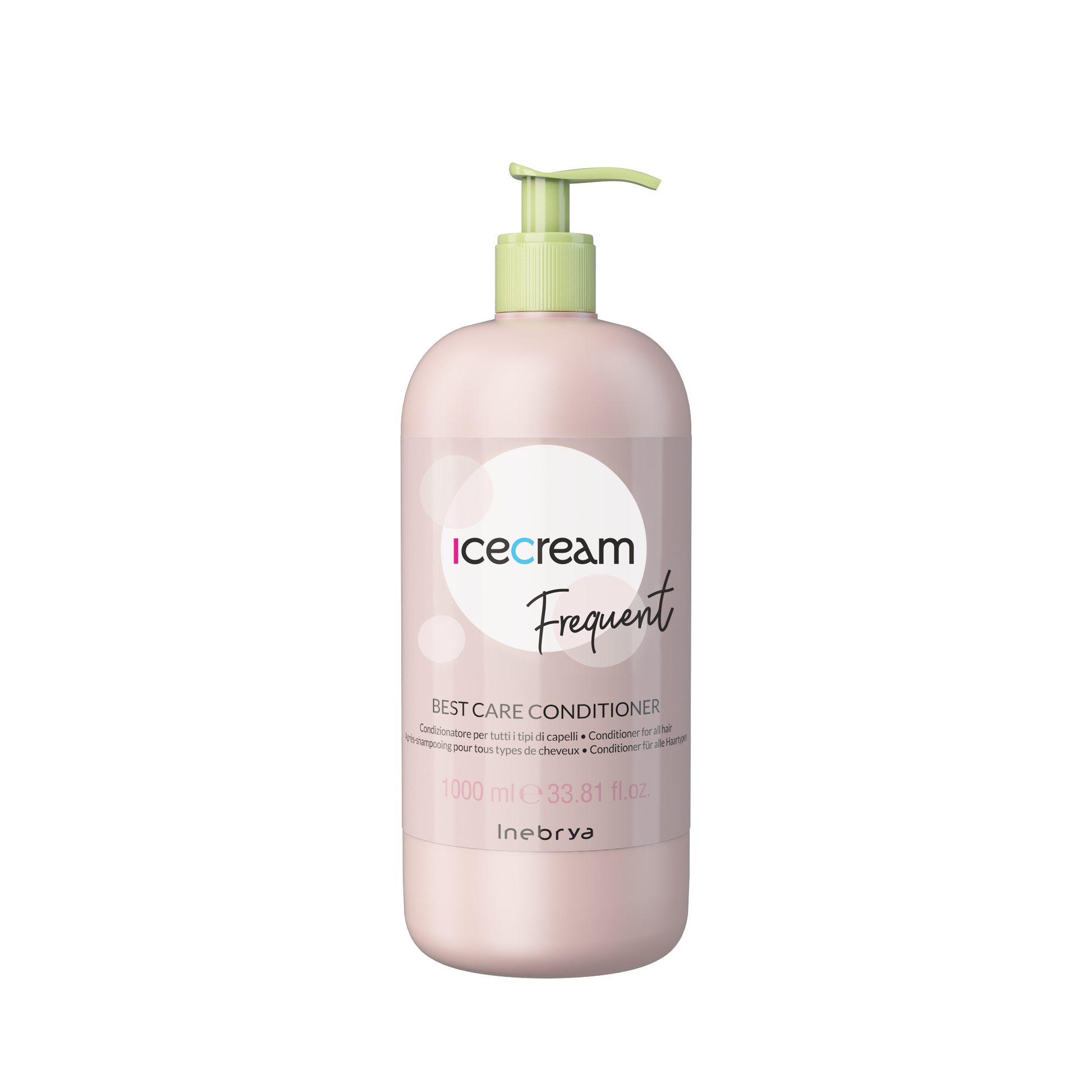 Icecream Frequent Best Care Conditioner for all hair types, 1000ml bottle with pump