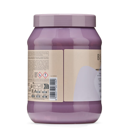 Purple jar of Miracle Centrifugal Depilatory Powder with perfumed pearls, 500g, for professional use
