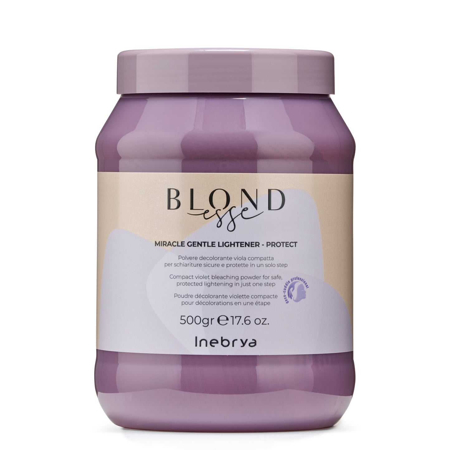 Blondesse Miracle Gentle Lightener Protect violet bleaching powder for safe, one-step hair lightening