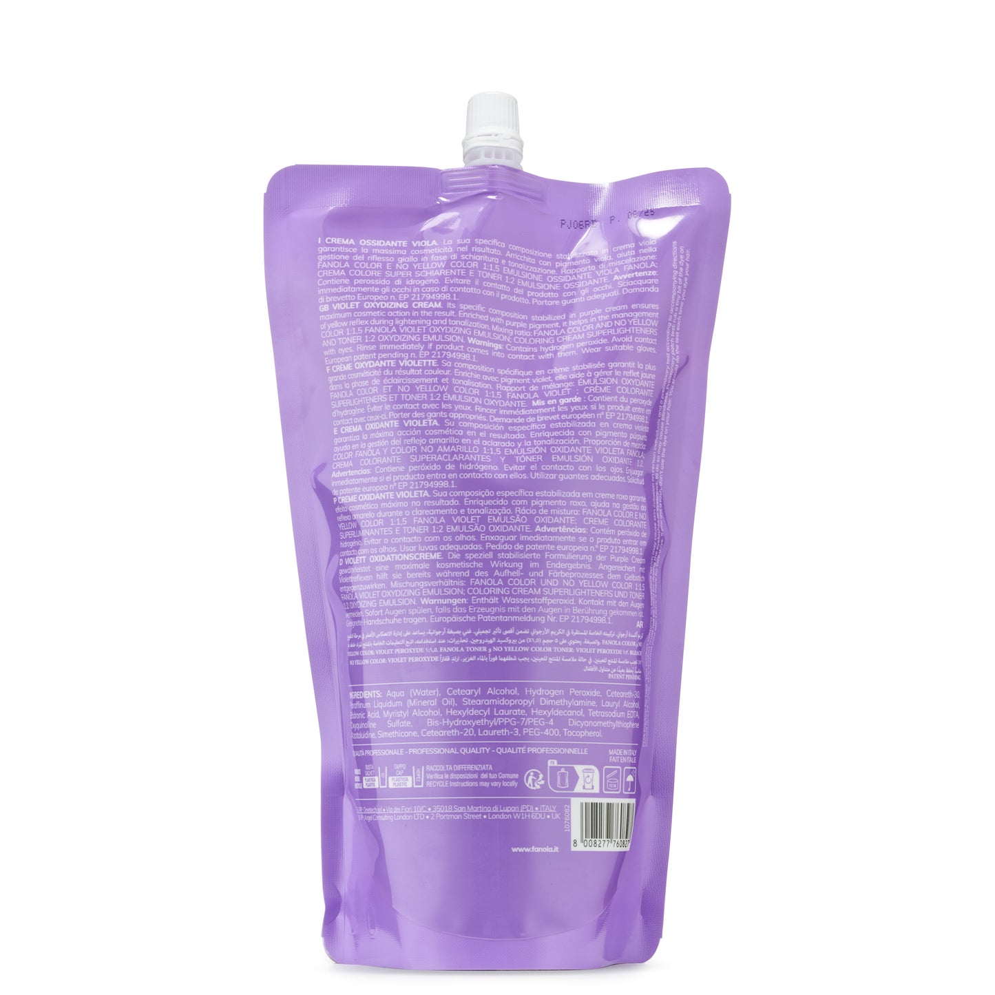 Crema Oxidante Violeta 5 Volumen