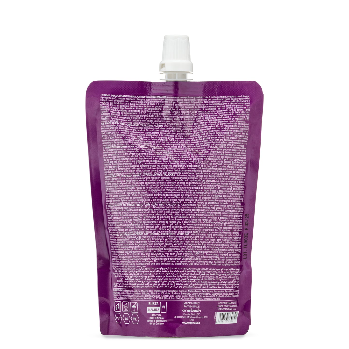 Crema Decolorante Negro No Yellow