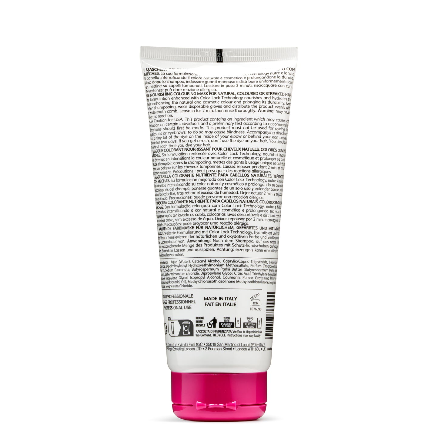 Mascarilla Colorante Nutriente Pasión Rojo