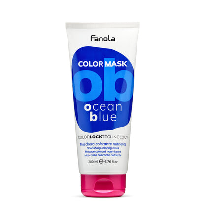 Mascarilla Colorante Nutriente Mar Azul