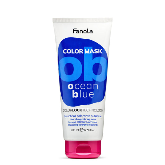Mascarilla Colorante Nutriente Mar Azul
