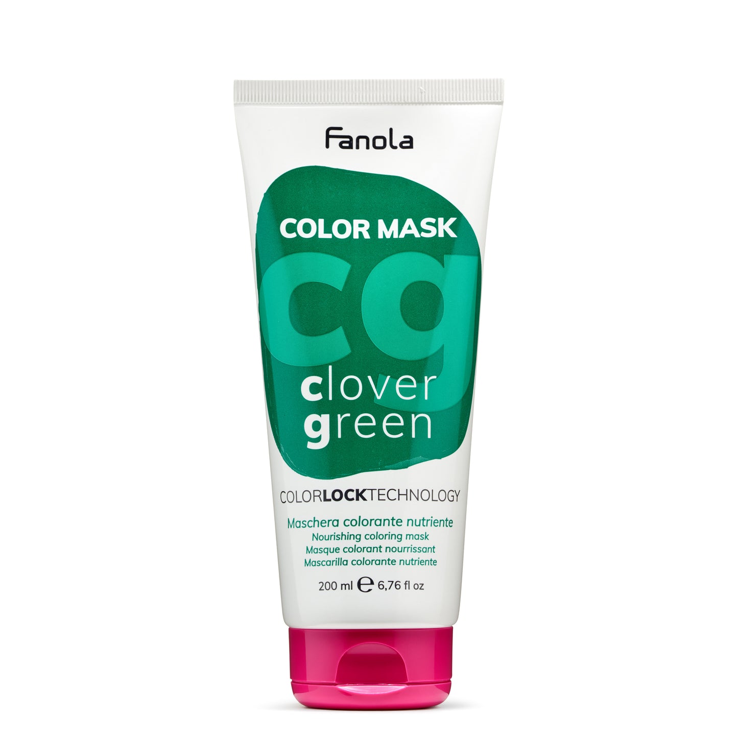 Mascarilla Colorante Nutriente Trébol Verde