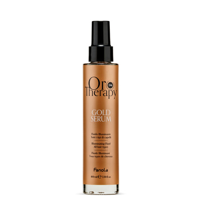Oro Therapy Gold Serum illuminating fluid for all hair types by Fanola, 100ml