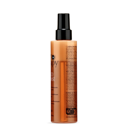 24k Gold Phase Illuminating Hair Conditioner, bi-phase formula for soft, silky hair, made in Italy