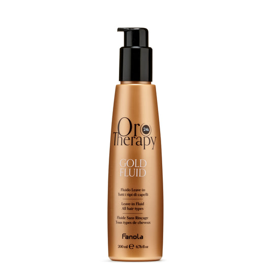 Oro Therapy Gold Fluid leave-in hair treatment for all hair types, 200ml