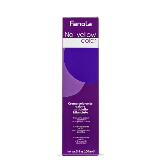 Fanola No Yellow Color toning cream for blonde hair, anti-yellow action, 100ml