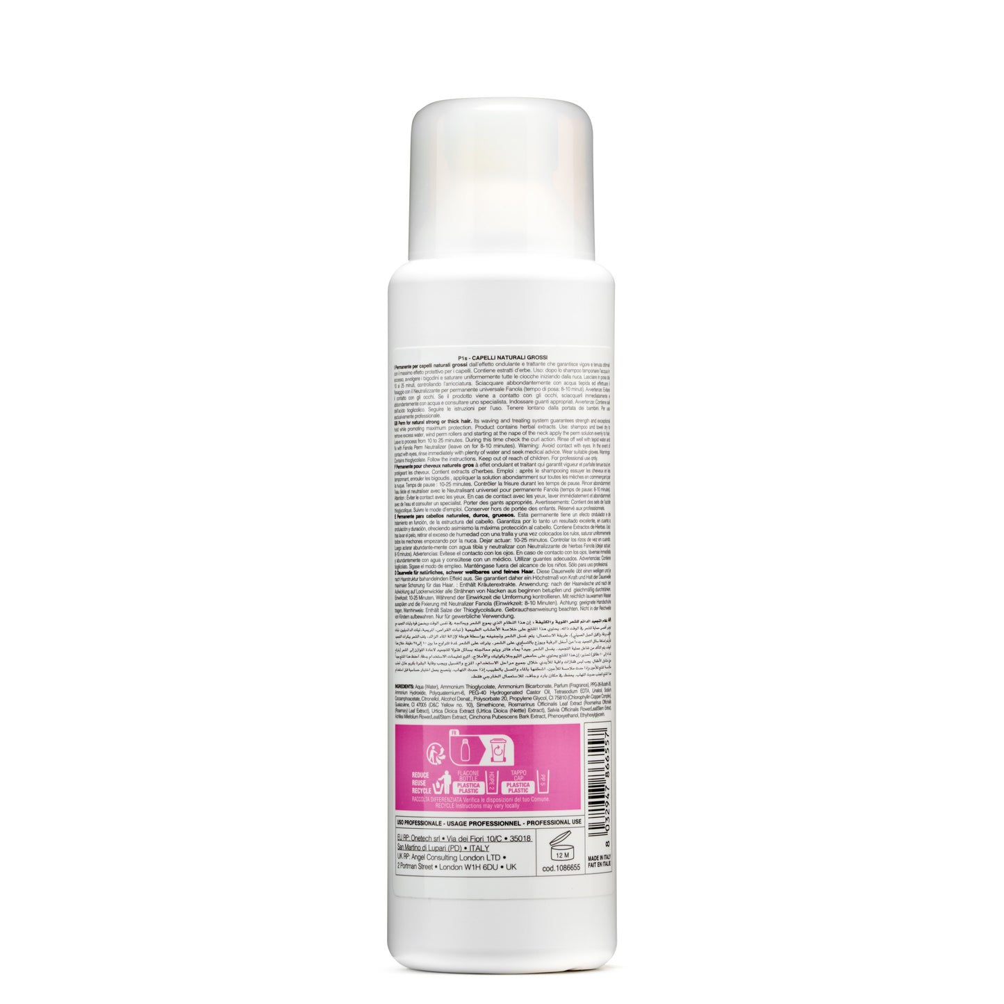 Permanente para Cabello Natural Normal P1S