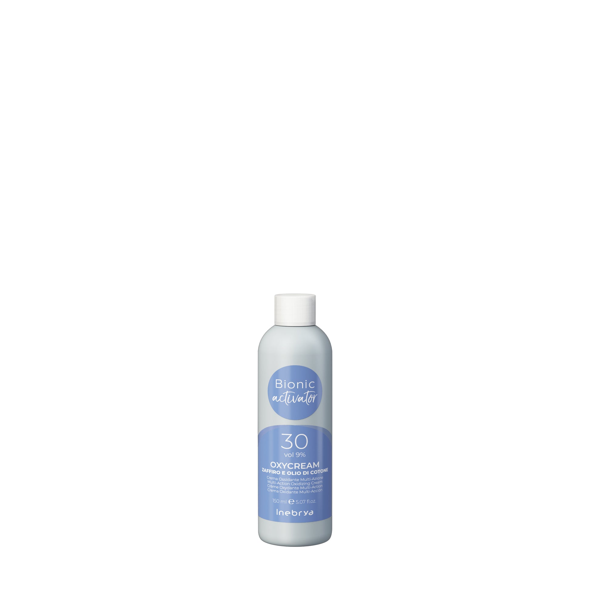 Bionic Activator 30 vol 9% Oxycream with saffron & cotton oil, multi-action oxidizing cream for hair color