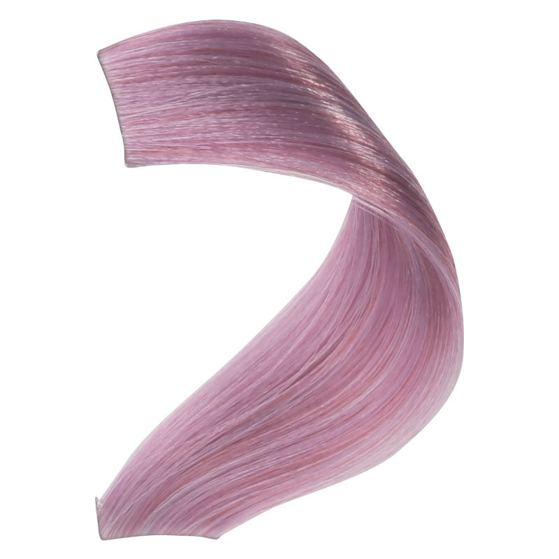 Soft pink pastel hair color swatch, smooth and glossy texture for beauty styling