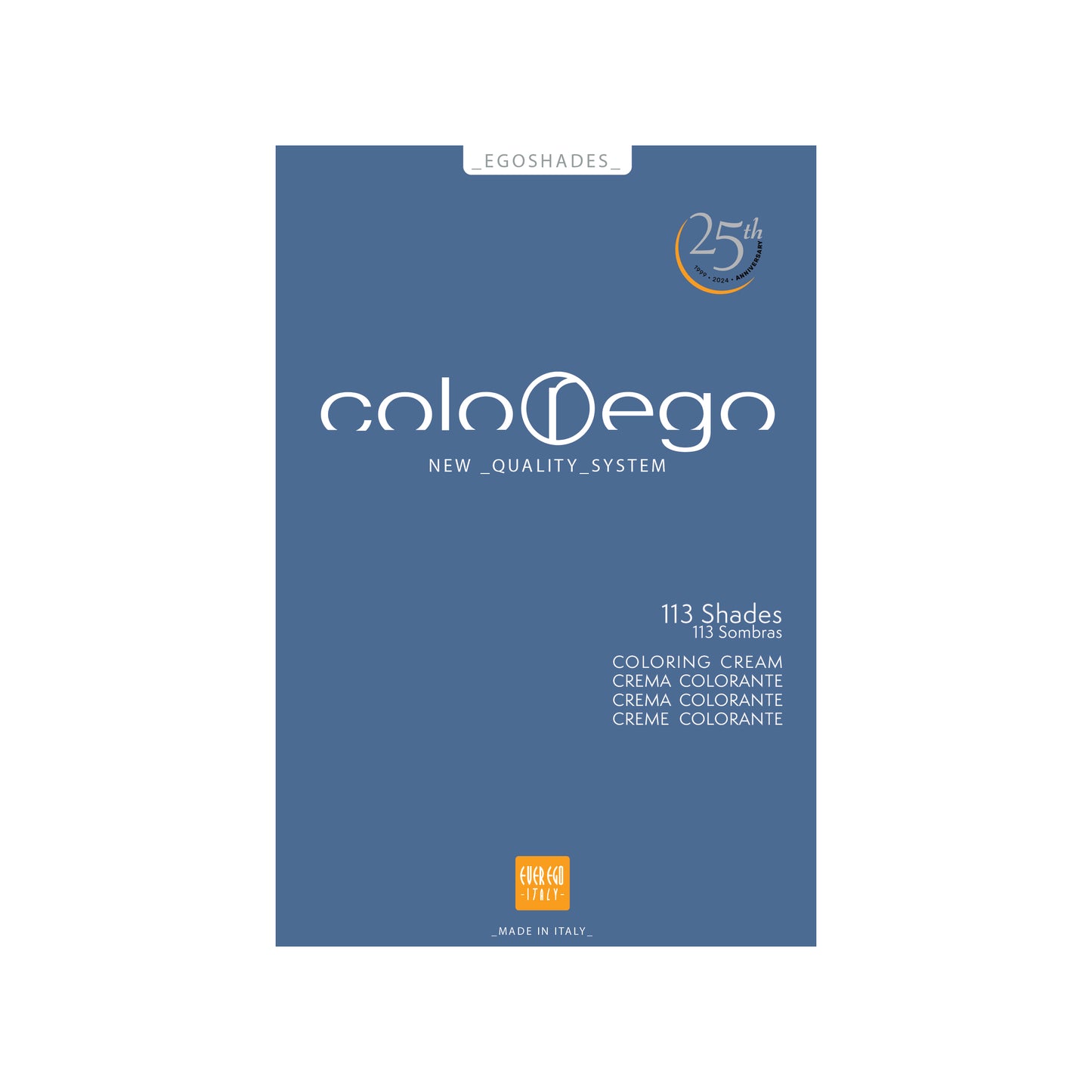 ColorEgo Color Chart - 113 Shades