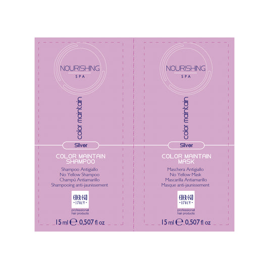 Nourishing Spa Color Maintain Silver Shampoo & Mask