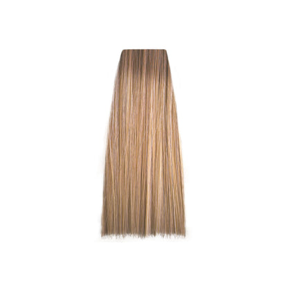 Blonde hair extensions with natural highlights for beauty styling