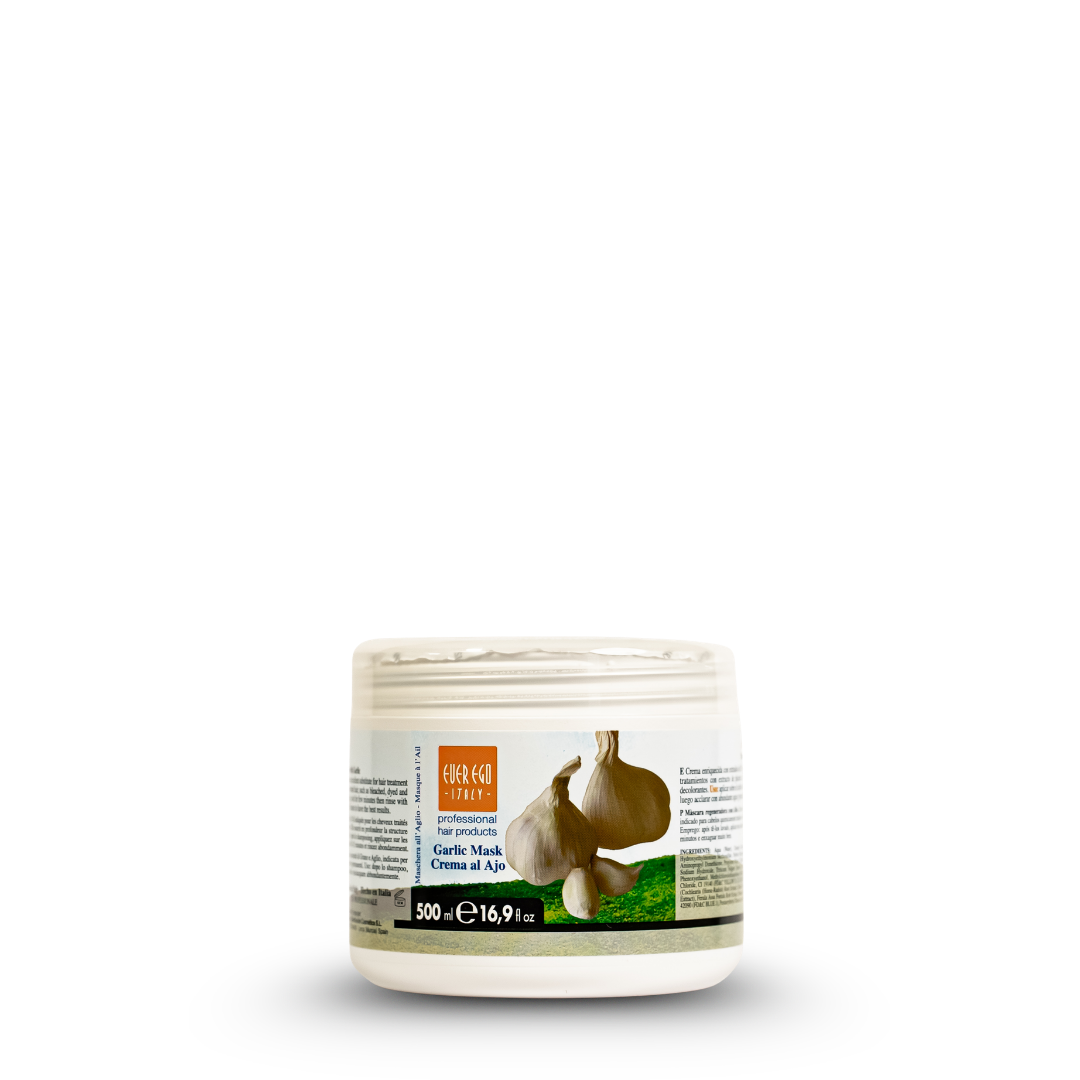 Ever Eco Italy Garlic Hair Mask 500ml for nourishing professional hair treatment