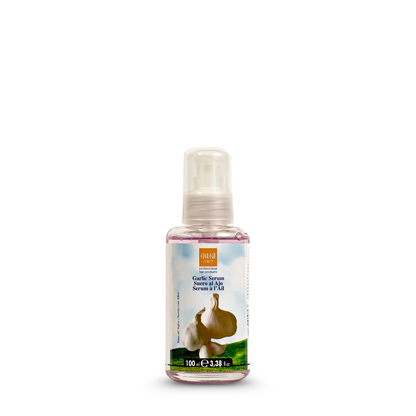 Garlic Serum for hair growth, 100ml bottle with spray pump, natural hair care treatment