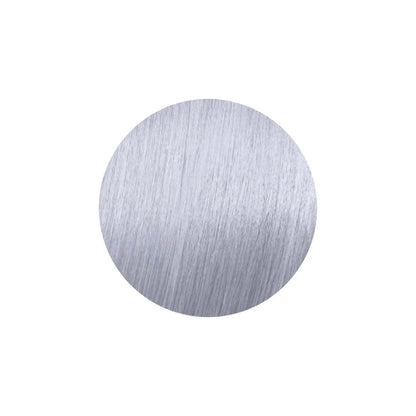 Silver gray hair color swatch for beauty salon use