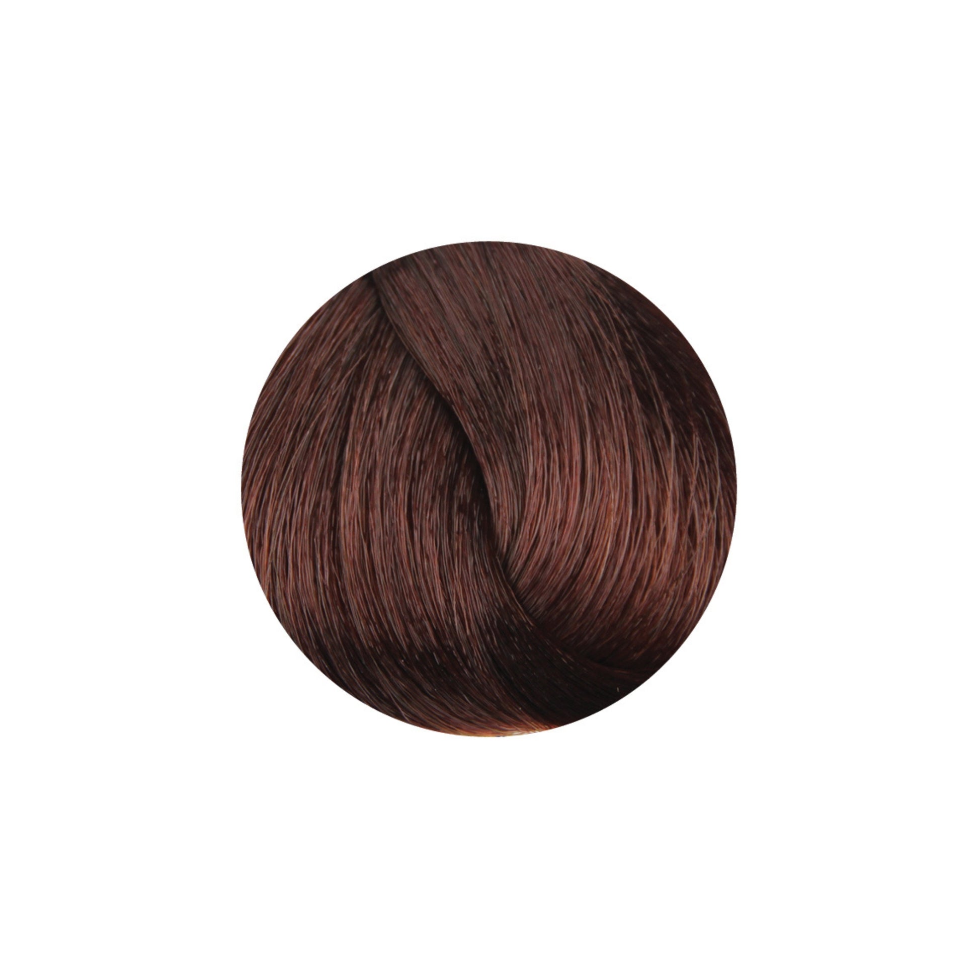 Rich dark brown hair color swatch for beauty and salon use