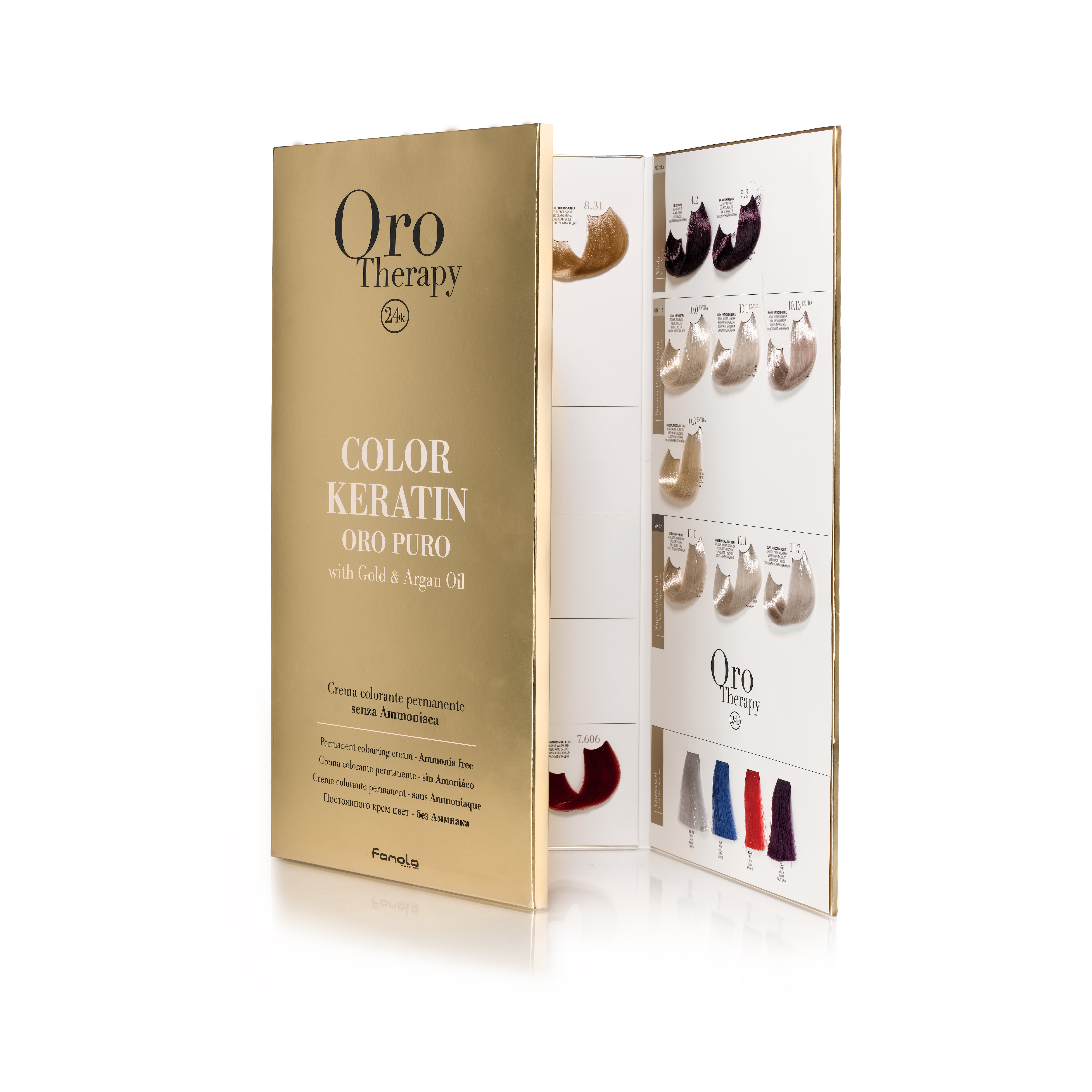 Fanola Oro Therapy - Color Chart – European Beauty Concepts