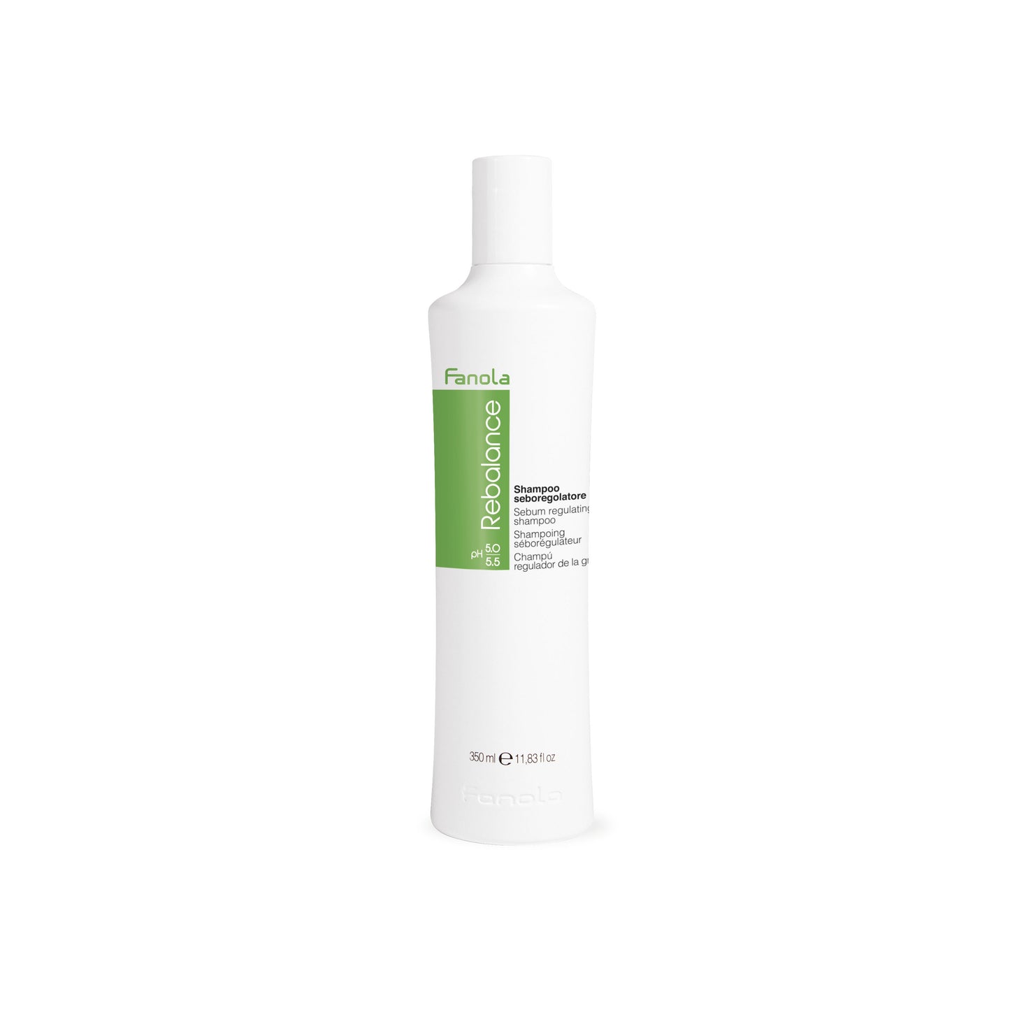 Fanola Rebalance sebum regulating shampoo 350ml for oily scalp care