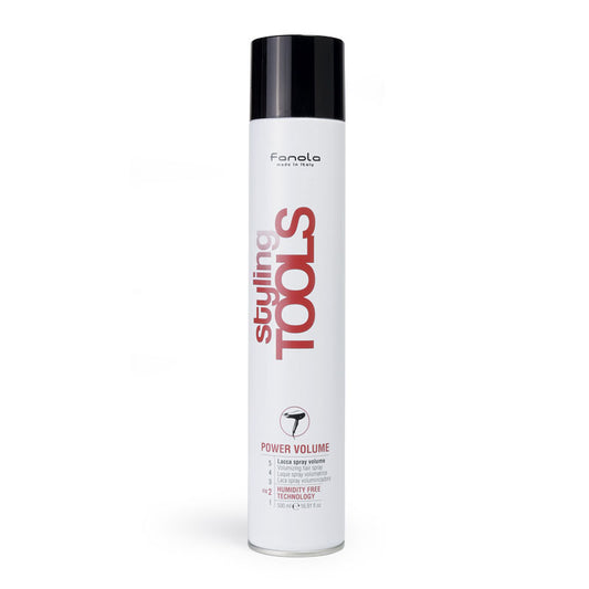 Fanola Styling Tools Power Volume hairspray for humidity-free volumizing hold, made in Italy