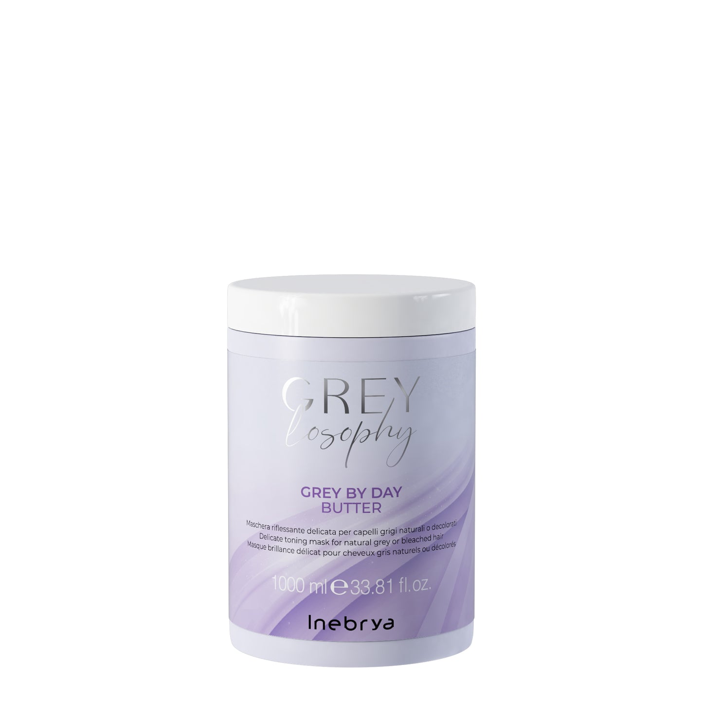 Grey by Day Butter toning mask for natural grey or bleached hair, 1000ml