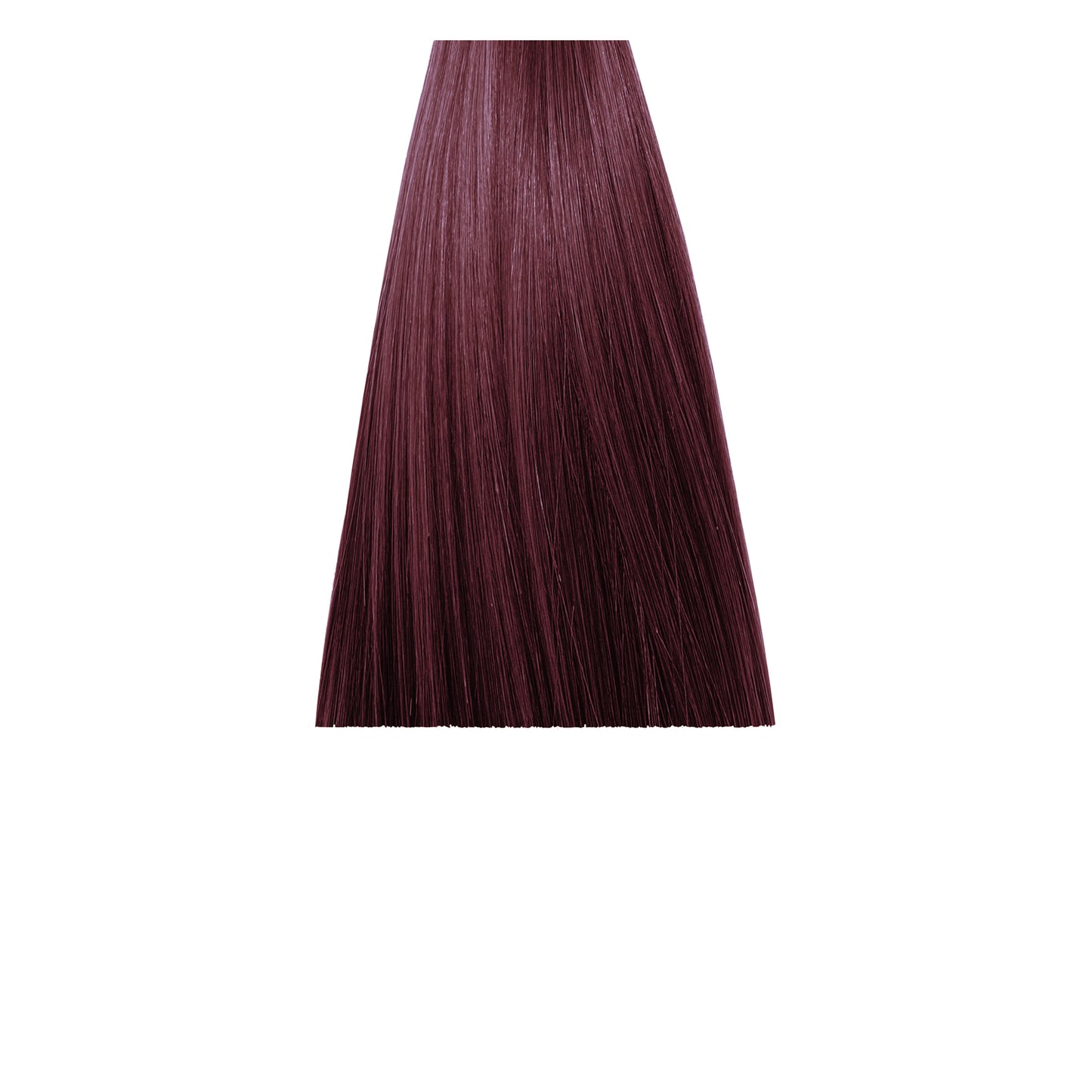 Rich burgundy hair color swatch for salon or home use, showcasing deep red tones and smooth texture.