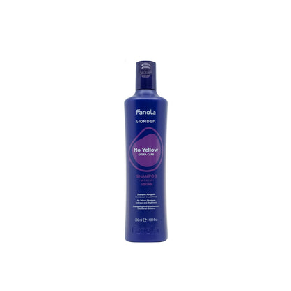 Fanola No Yellow Shampoo for blonde hair, vegan formula, 350ml bottle