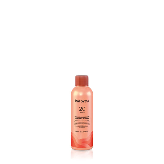 Inebrya 20 vol 6% oxidizing perfumed emulsion cream for hair coloring, 150ml