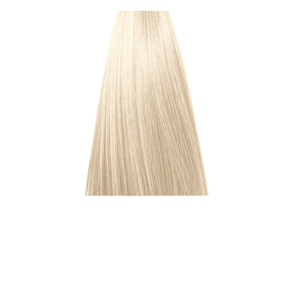 Ultra light blonde hair color swatch for salon or at-home use