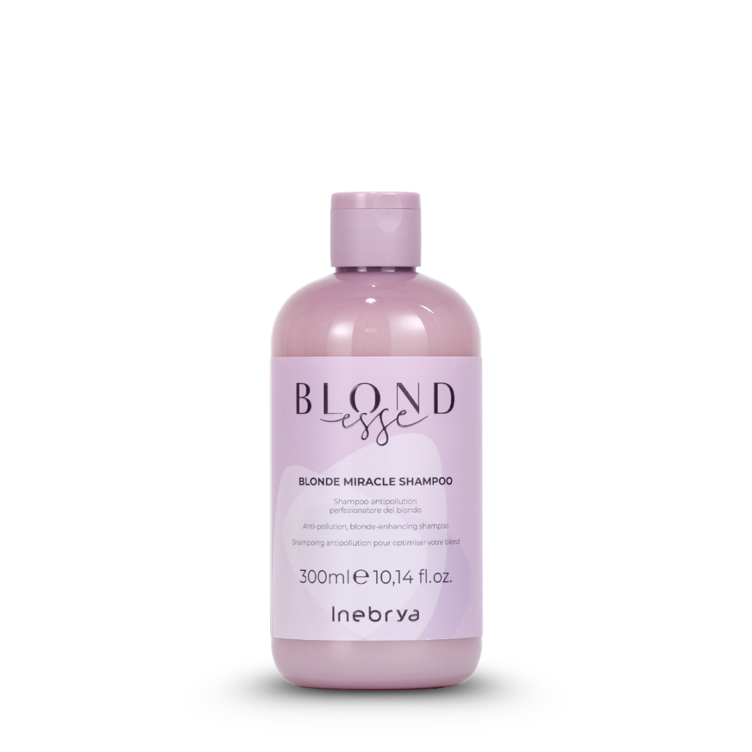 Blonde Miracle Shampoo for blonde hair care, anti-pollution formula in 300ml bottle