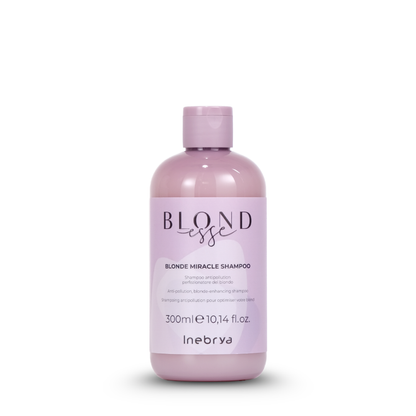 Blonde Miracle Shampoo for blonde hair care, anti-pollution formula in 300ml bottle