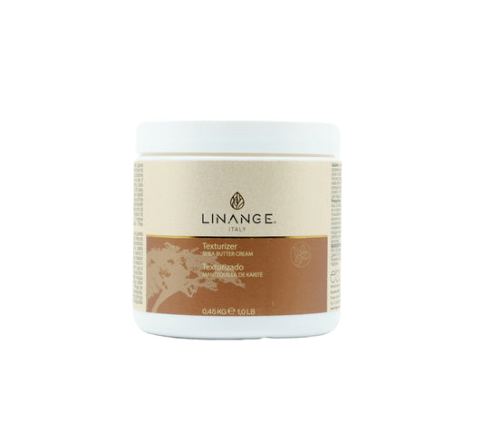 Linange Italy Texturizer Shea Butter Cream for hair texture and moisture, 1 lb jar