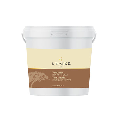 Linange Italy Texturizer Shea Butter Cream 3.6kg professional hair care product for salon use