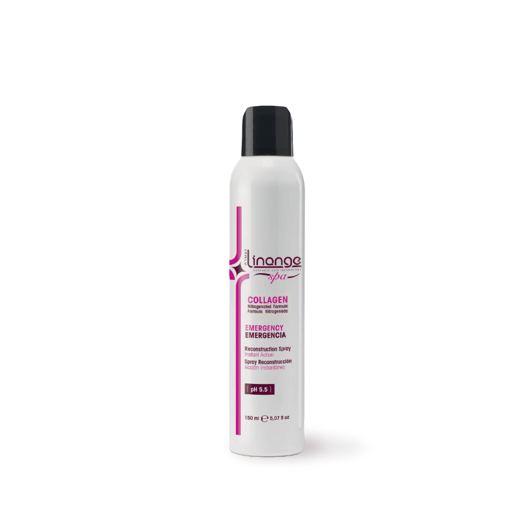 Linange Spa Collagen Emergency Reconstruction Spray for instant hair repair, 150ml