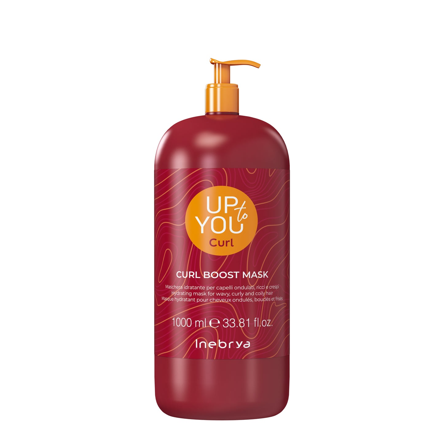UP to YOU Curl Boost Mask for wavy, curly & coily hair - 1000ml hydrating treatment