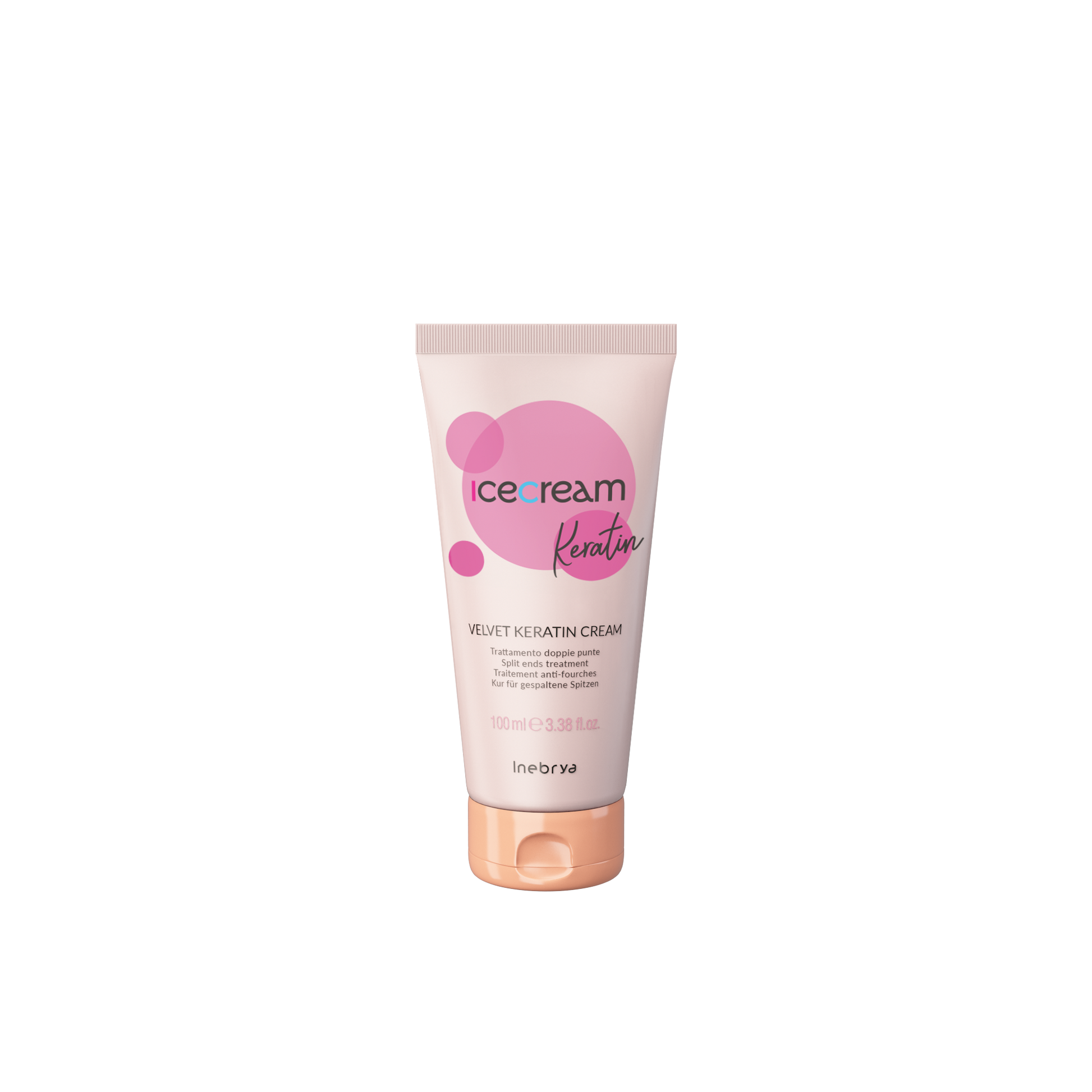 Icecream Keratin Velvet Keratin Cream for split ends treatment, 100ml hair care product