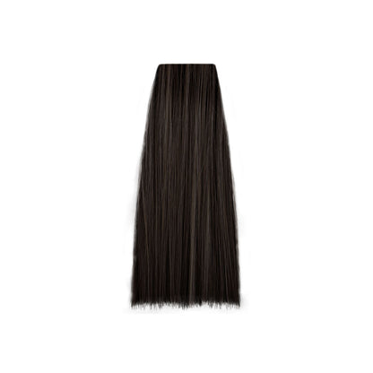 Dark brown hair swatch for professional salon coloring and styling