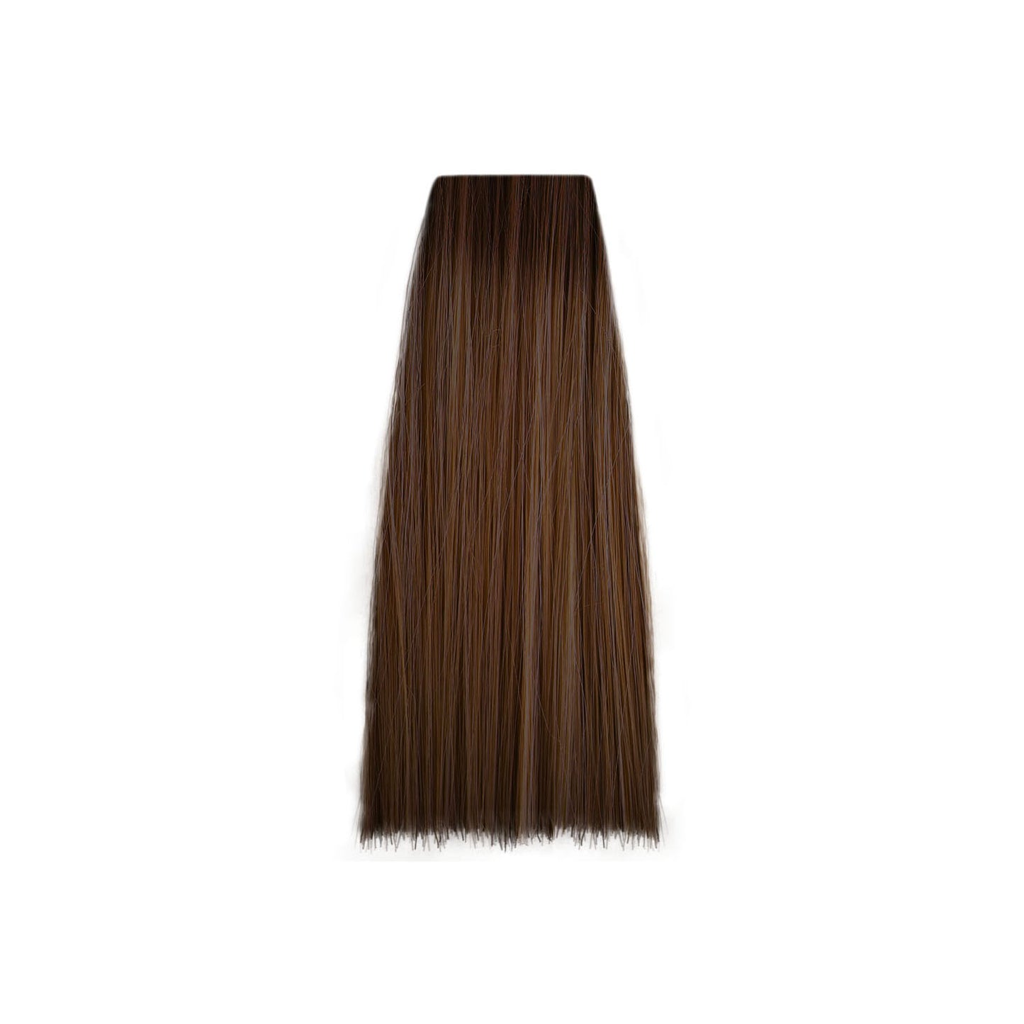 Rich brown hair color swatch for salon styling and beauty treatments